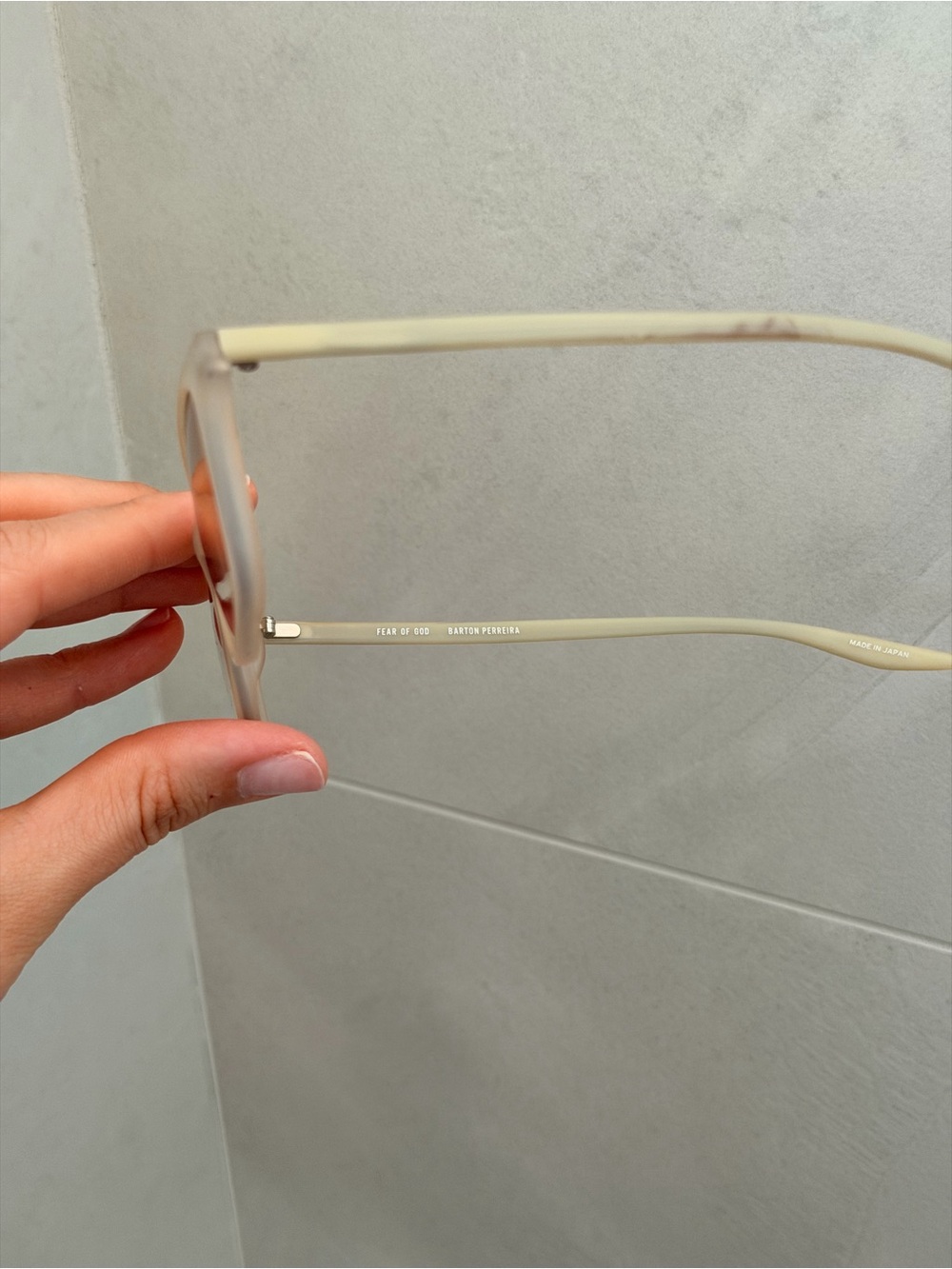 Fear of God x Barton Perreira FGBP | 2021 Matte Sand Sunglasses - Picture 3 of 7